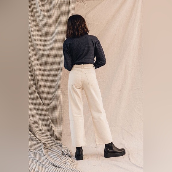 ISO Agolde Ren High Rise Wide Leg Jeans - Picture 2 of 2